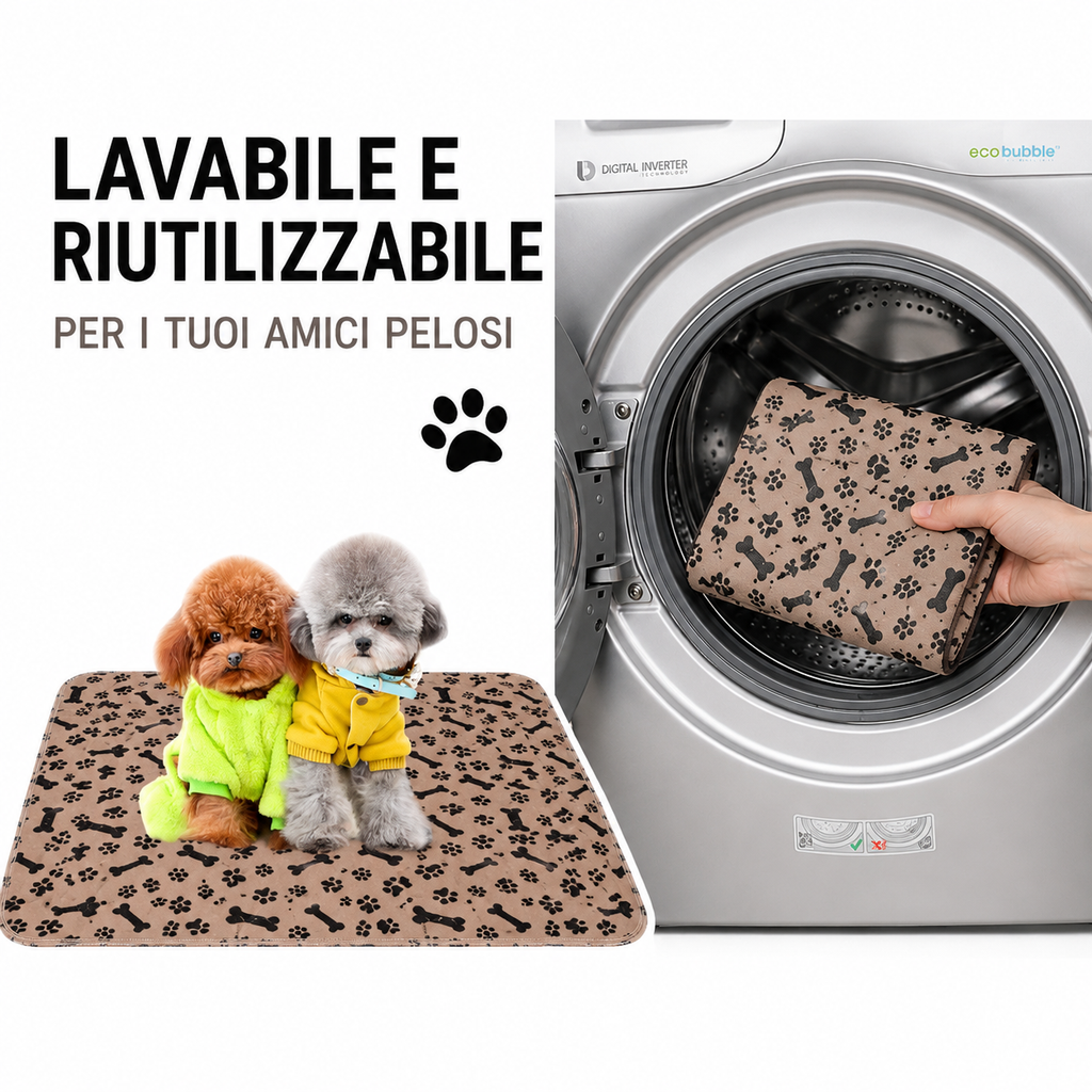 KoraDry™️ - Il tappetino igienico riutilizzabile