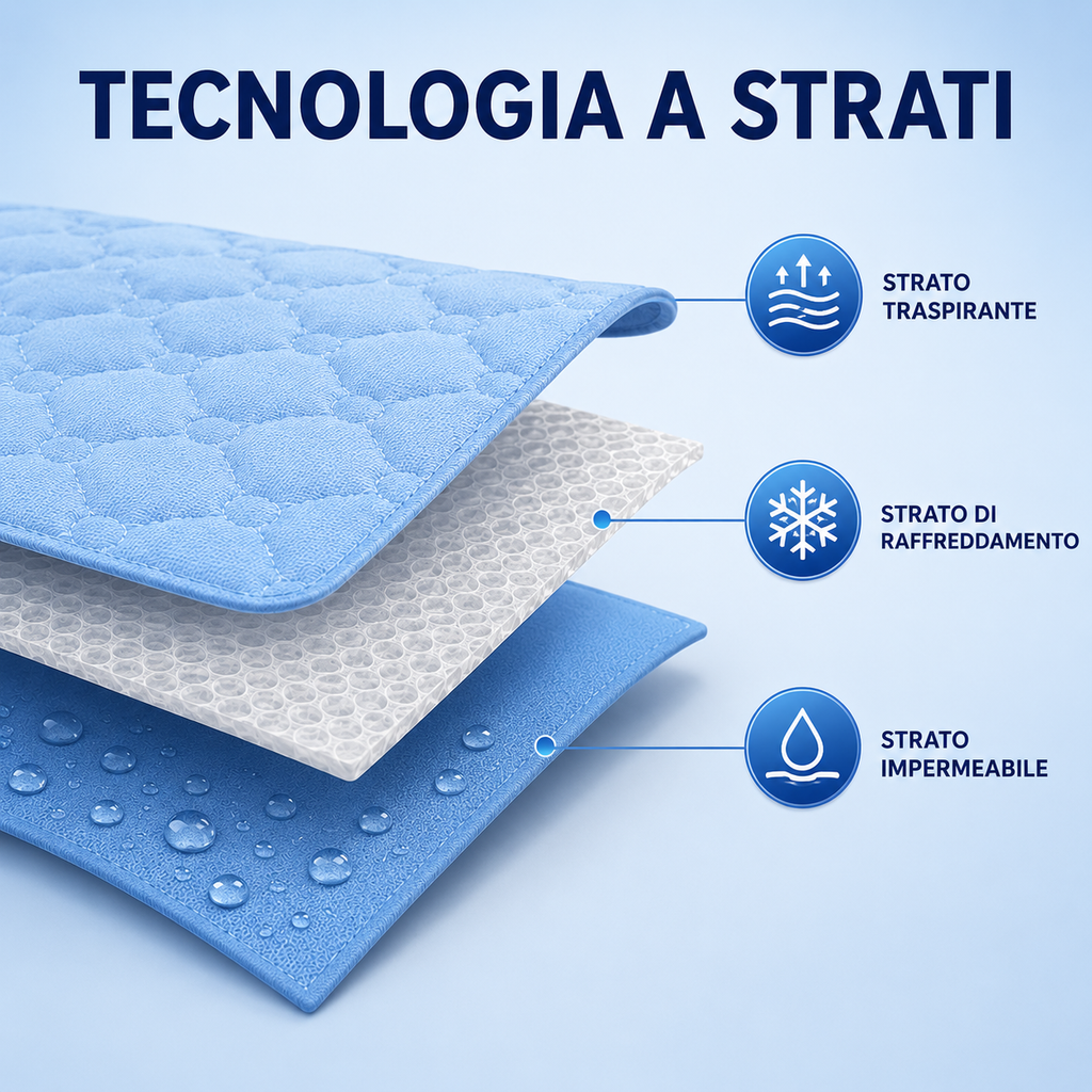 KoraFresh™ - Il tappetino auto-rinfrescante per il benessere del tuo pet
