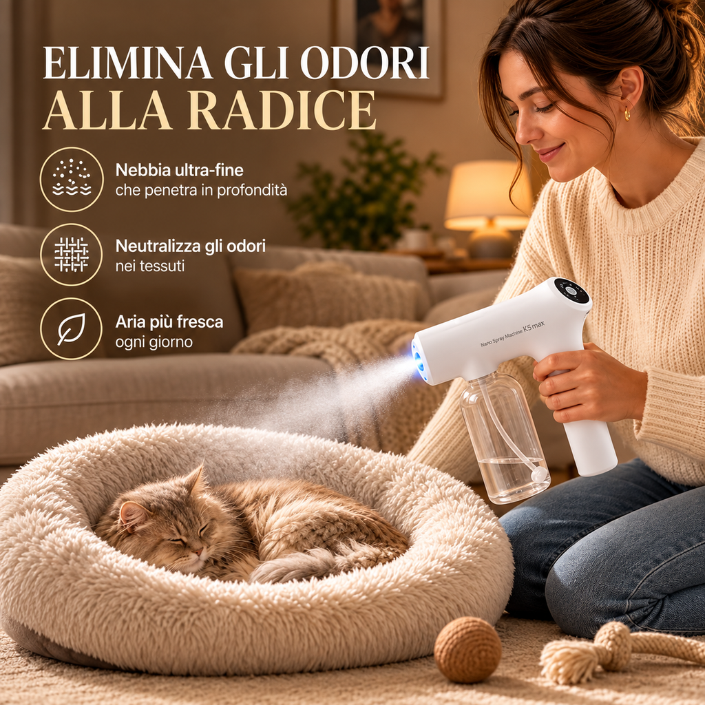 Nebula Pro™️-Vaporizzatore antiodori per animali