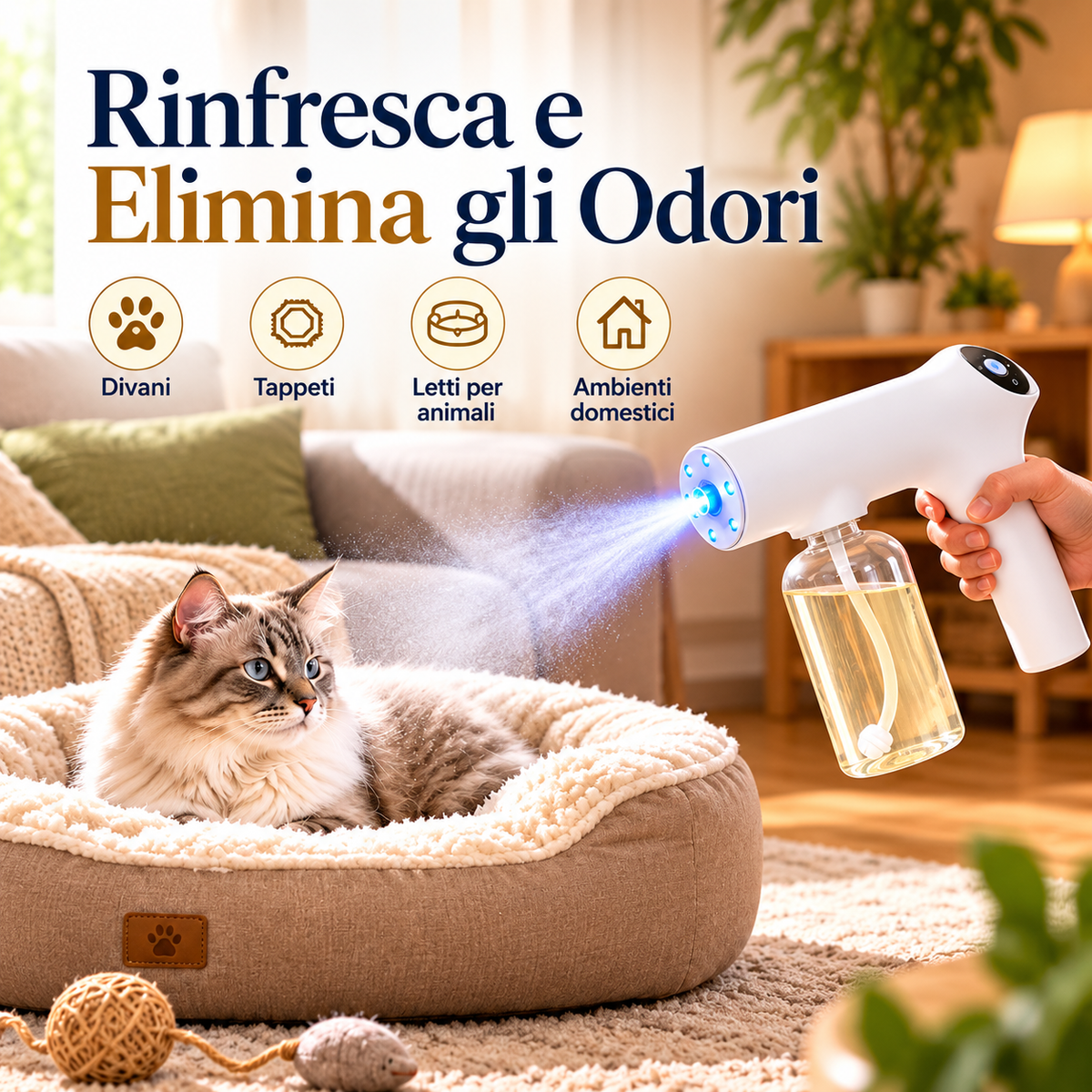 Nebula Pro™️-Vaporizzatore antiodori per animali